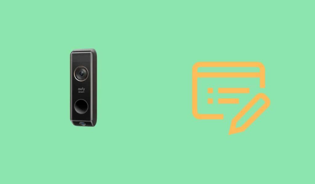 Rename your Eufy Doorbell