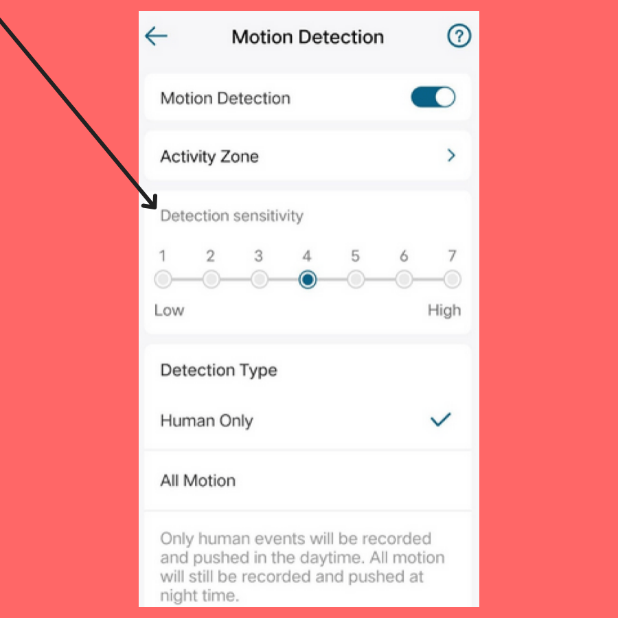 increase the detection sensitivity