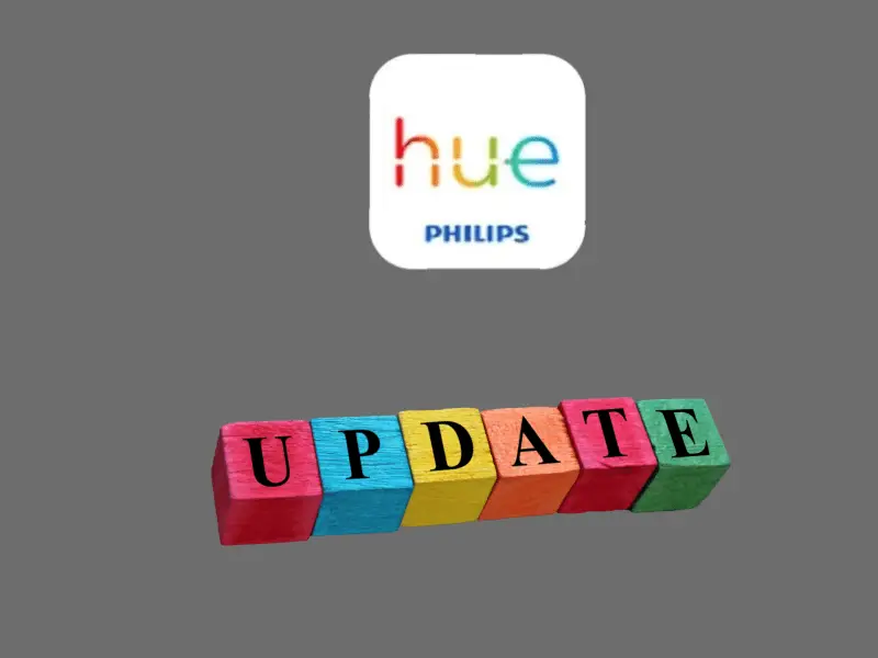 Update the philips hue app