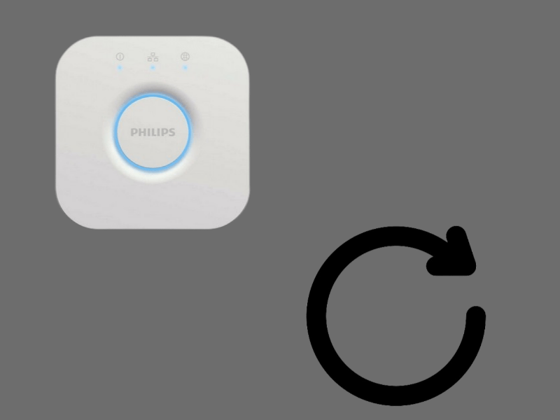 reset philips hue bridge